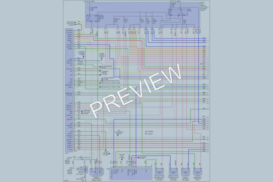 2008 Hyundai Entourage Engine Performance wiring diagram preview