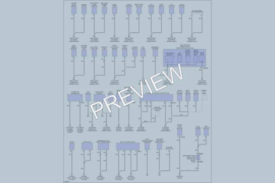 2008 Hyundai Entourage Ground Distribution wiring diagram preview