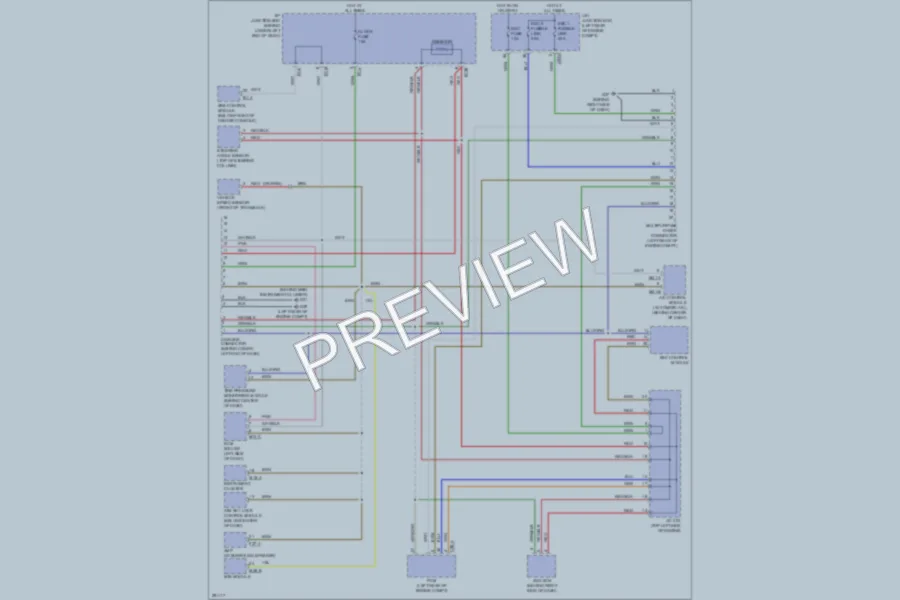 2008 Hyundai SantaFe Computer Data Lines wiring diagram preview