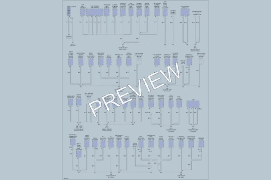 2008 Hyundai SantaFe Ground Distribution wiring diagram preview