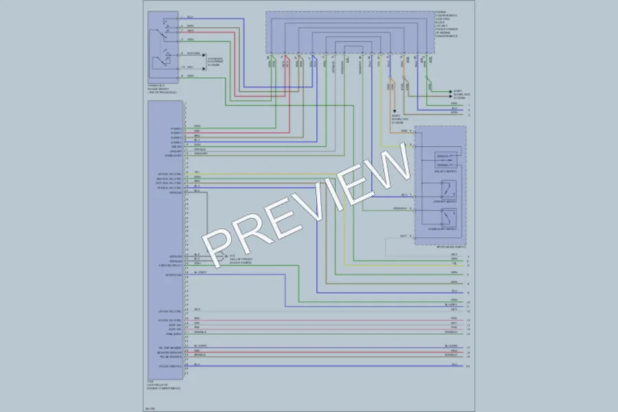2008 Hyundai Sonata Transmission wiring diagram preview