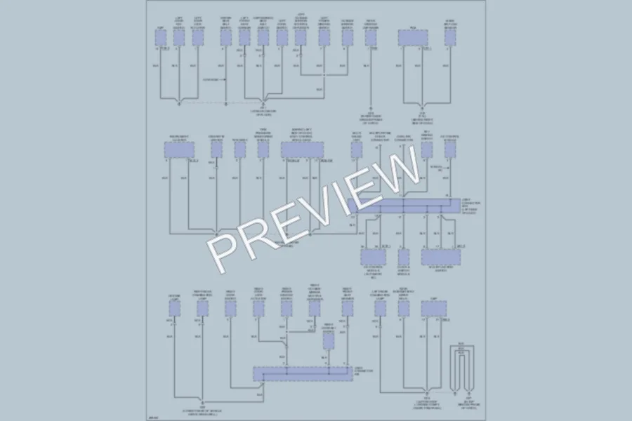 2008 Hyundai Tiburon Ground Distribution wiring diagram preview
