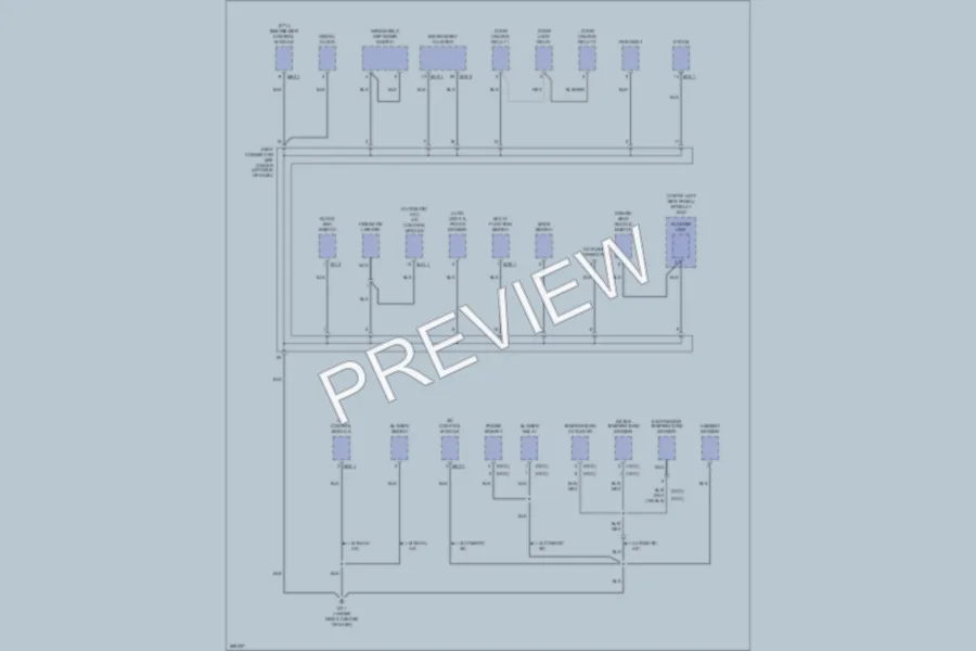 2008 Hyundai Tucson Ground Distribution wiring diagram preview