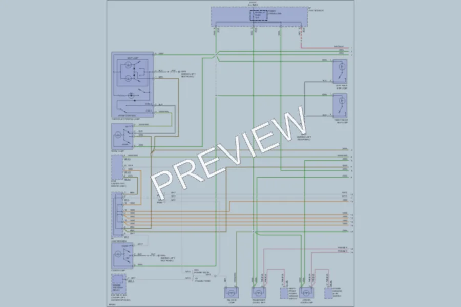 2008 Hyundai Veracruz Interior Lights wiring diagram preview