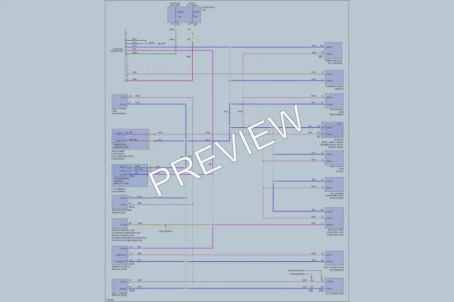 2008 Infiniti EX35 Computer Data Lines wiring diagram preview