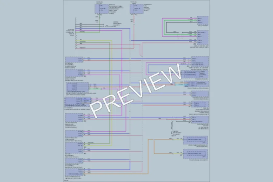 2008 Infiniti FX35 Computer Data Lines wiring diagram preview