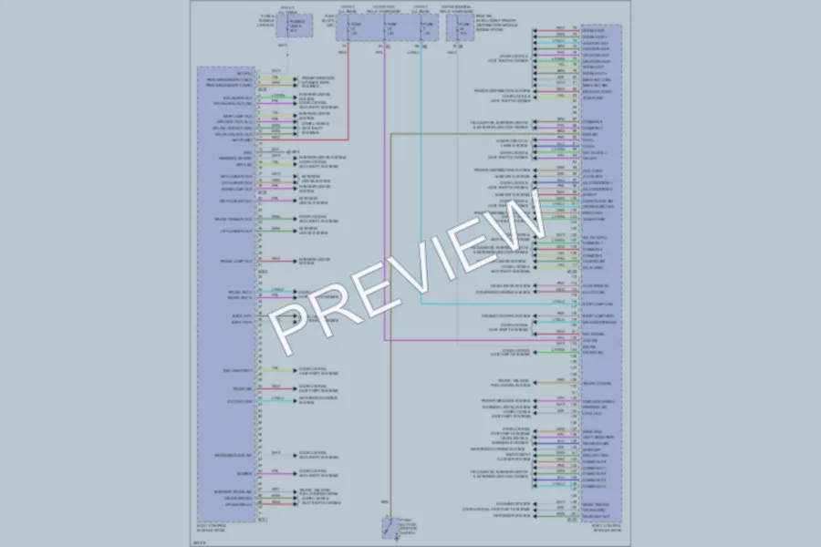 2008 Infiniti G35 Body Control Modules wiring diagram preview