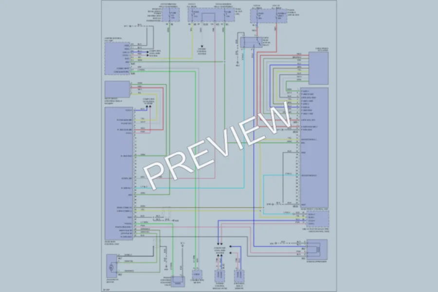 2008 Infiniti G35 Electronic Power Steering wiring diagram preview