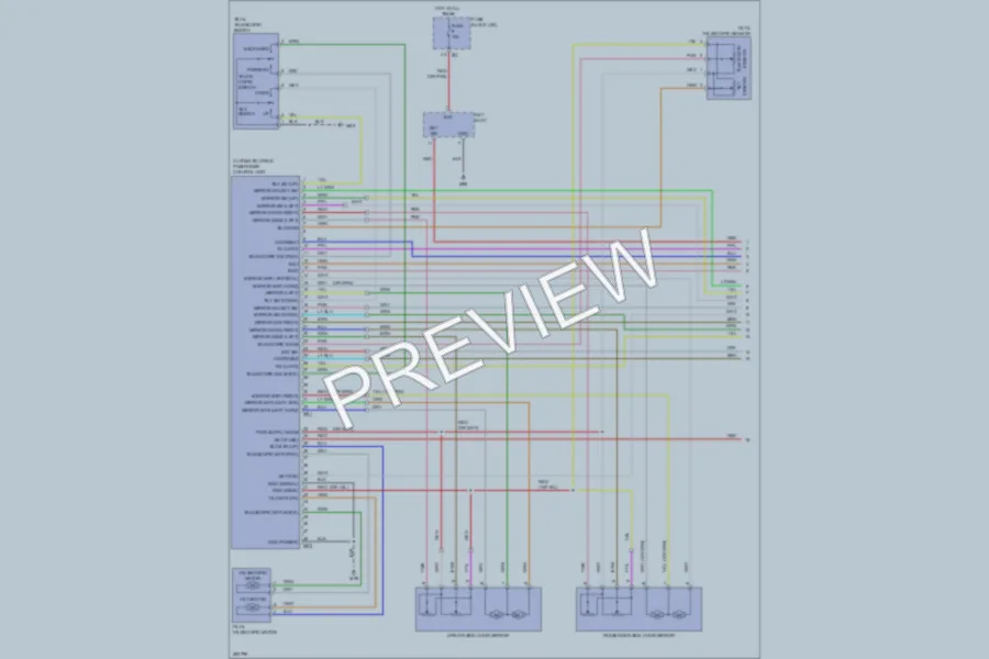 2008 Infiniti G35 Memory Systems wiring diagram preview
