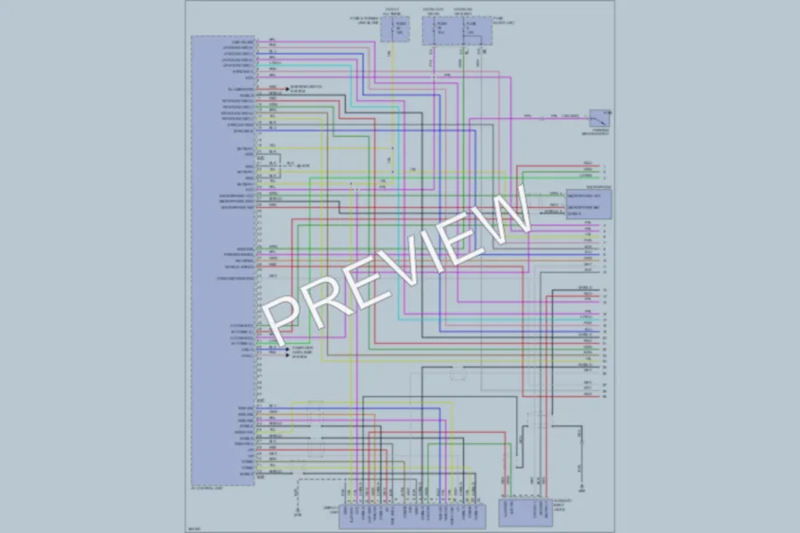 2008 Infiniti G35 Navigation wiring diagram preview