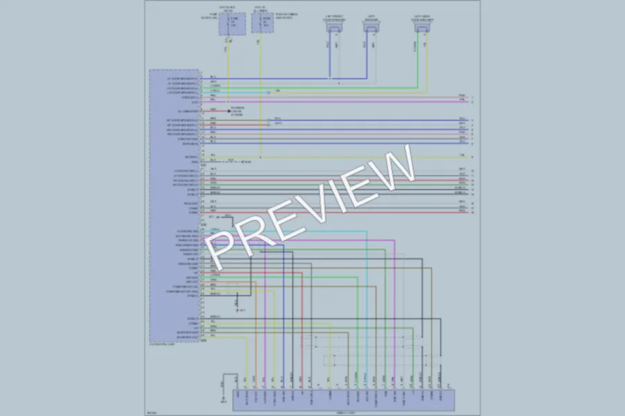 2008 Infiniti G35 Radio wiring diagram preview