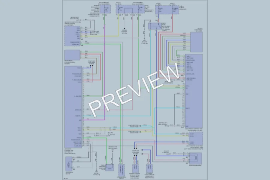 2008 Infiniti G37 Electronic Power Steering wiring diagram preview