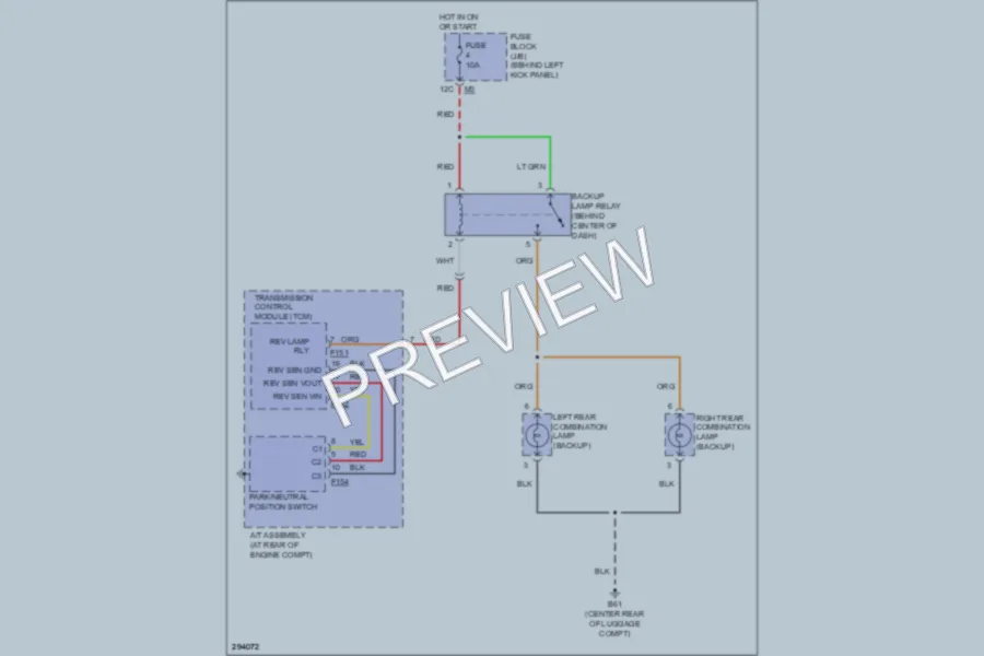 2008 Infiniti G37 Exterior Lights wiring diagram preview