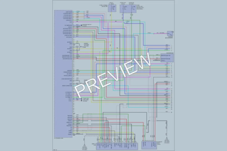 2008 Infiniti G37 Navigation wiring diagram preview