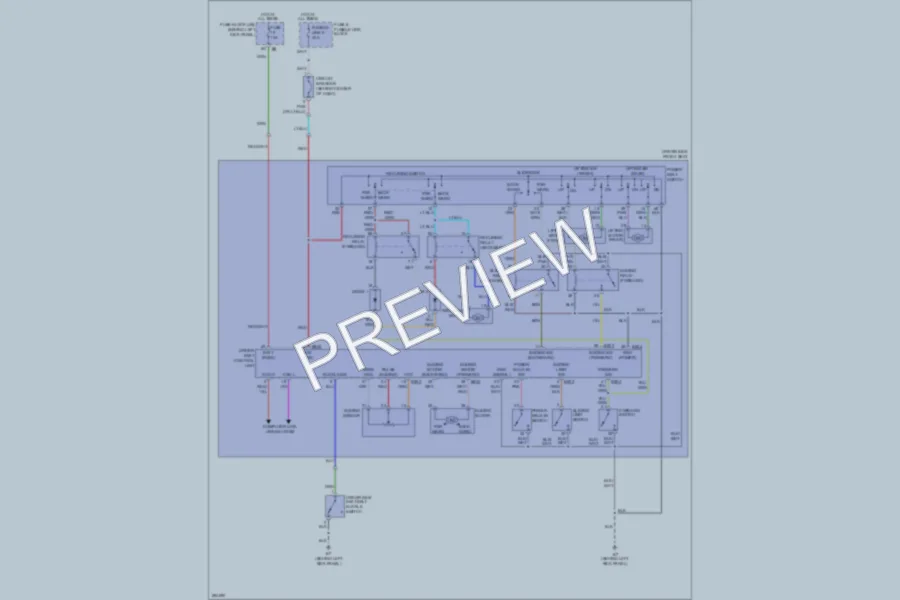 2008 Infiniti G37 Power Seats wiring diagram preview