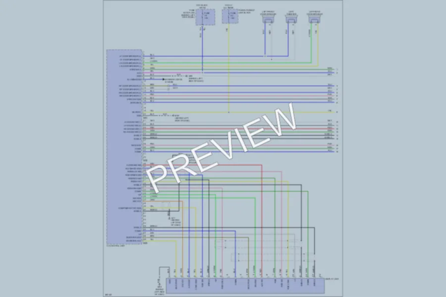 2008 Infiniti G37 Radio wiring diagram preview