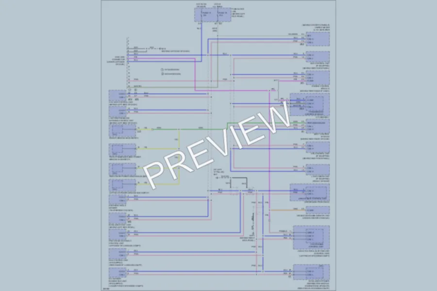 2008 Infiniti M35 Computer Data Lines wiring diagram preview