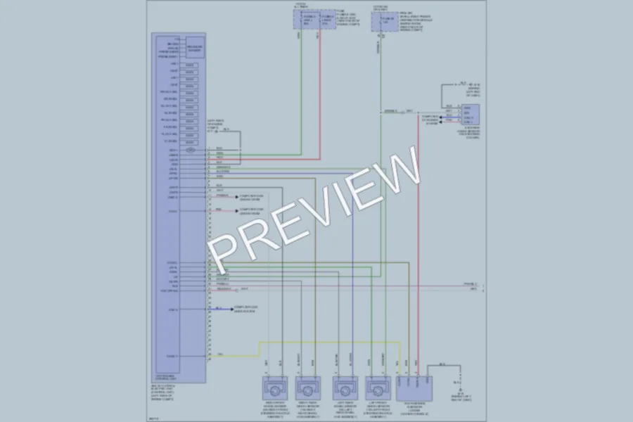 2008 Infiniti M45x Anti Lock Brakes wiring diagram preview