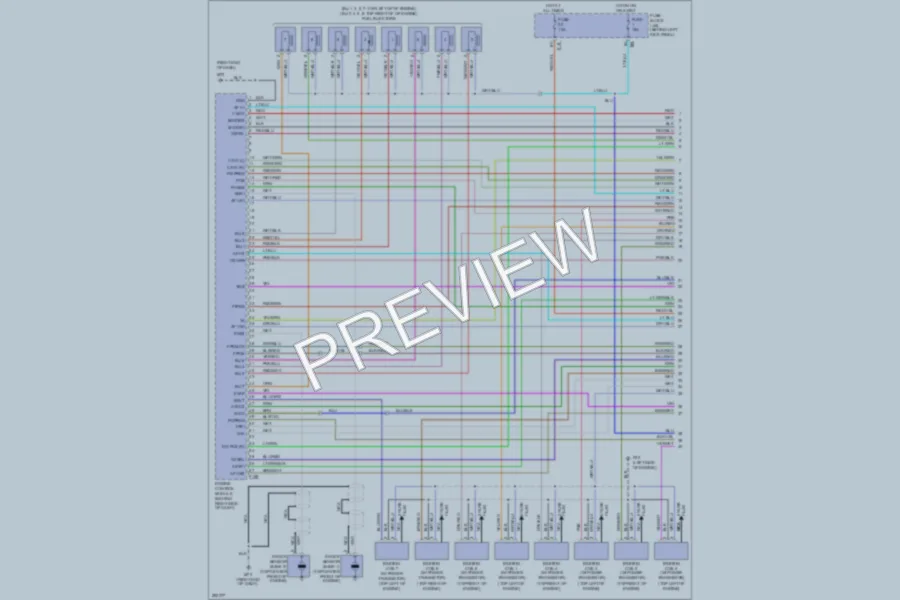 2008 Infiniti M45x Engine Performance wiring diagram preview