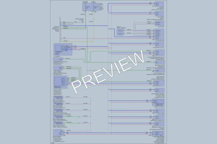 2008 Infiniti QX56 Computer Data Lines wiring diagram preview