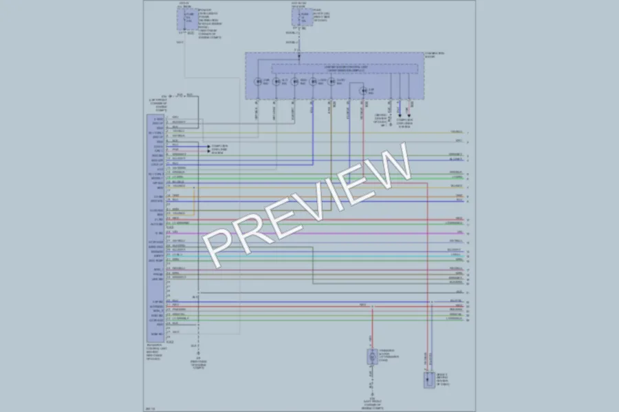 2008 Infiniti QX56 Transmission wiring diagram preview