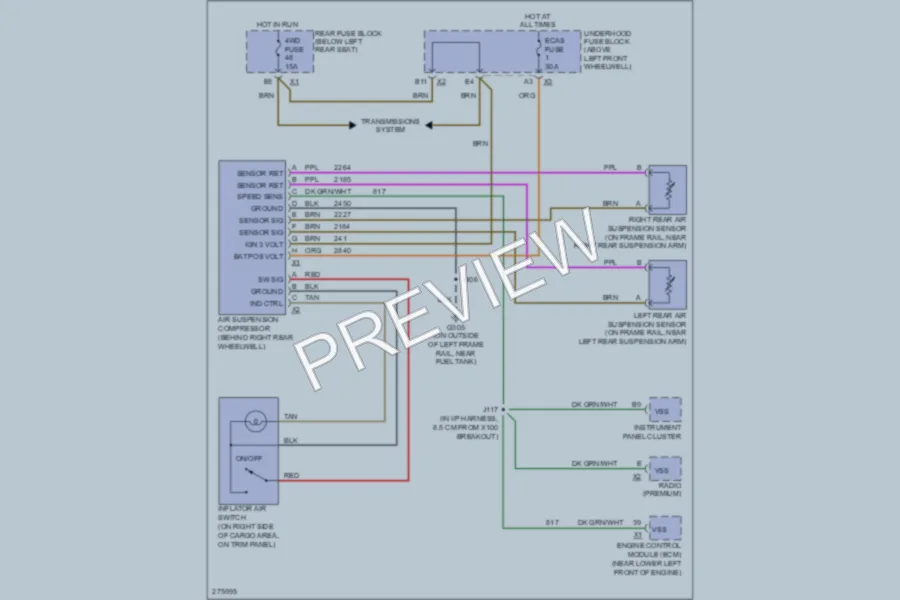 2008 Isuzu Ascender Electronic Suspension Wiring Diagrams protected preview