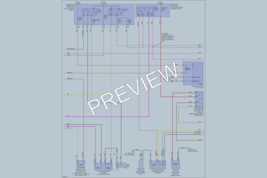 2008 Isuzu i370Pickup Engine Performance wiring diagram preview