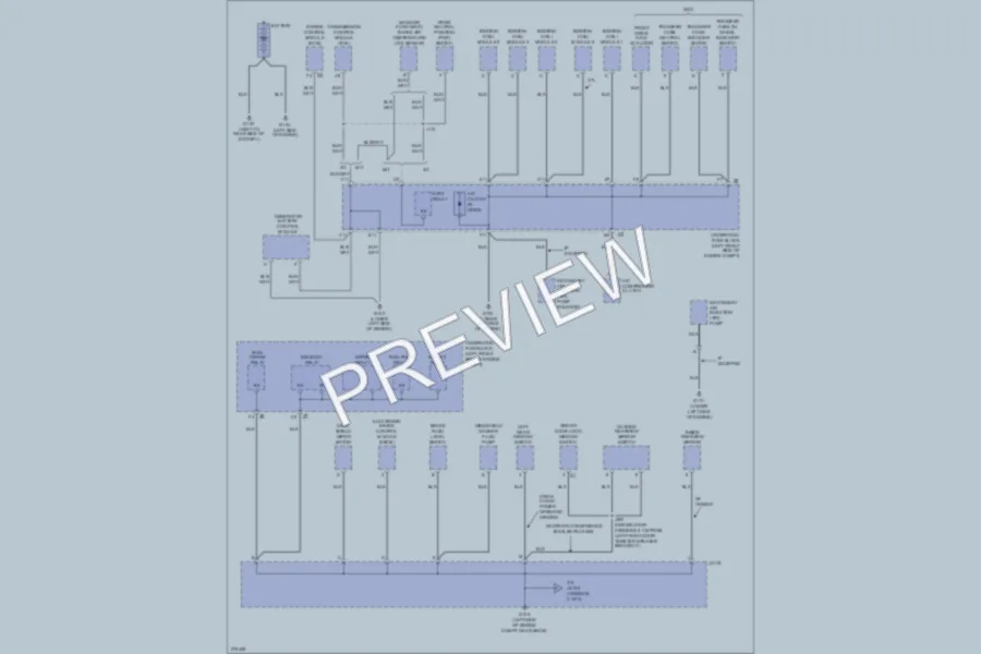 2008 Isuzu i370Pickup Ground Distribution wiring diagram preview