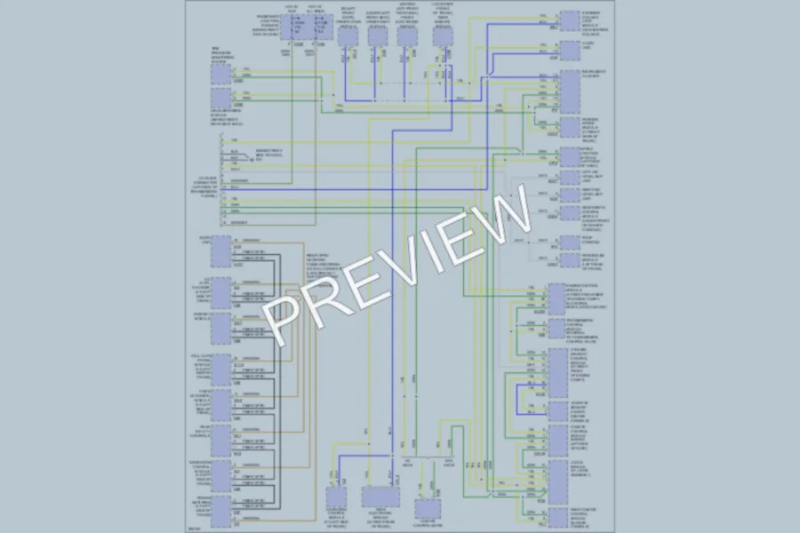 2008 Jaguar VandenPlas Computer Data Lines wiring diagram preview