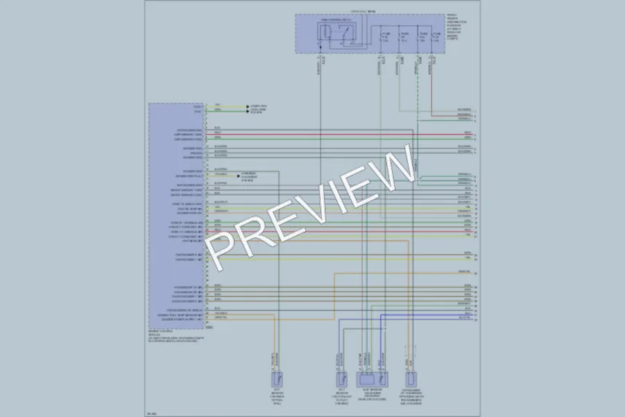 2008 Jaguar XJSuper Engine Performance wiring diagram preview
