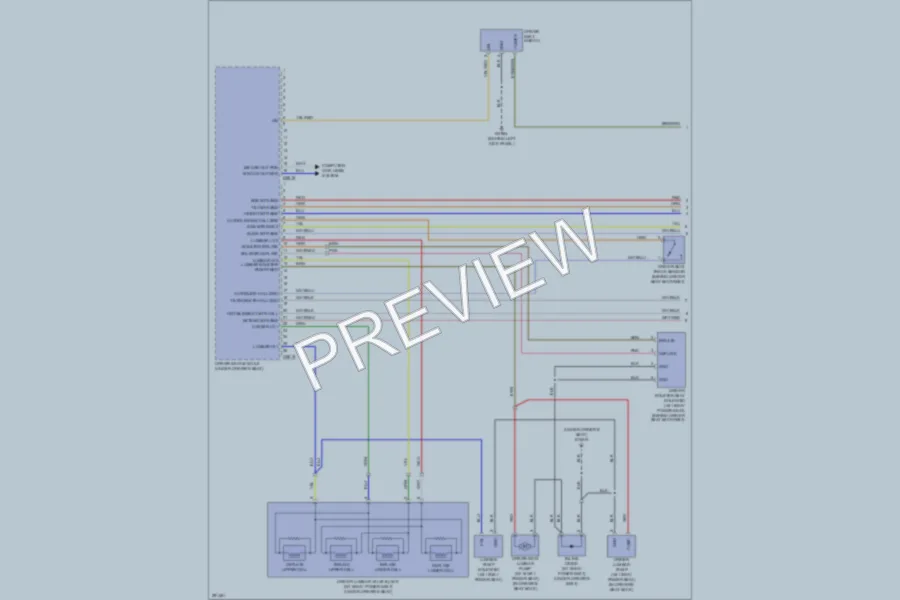 2008 Jaguar XK Memory Systems wiring diagram preview