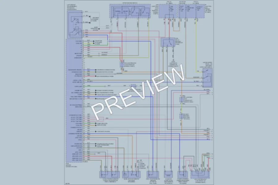 2008 Kia Amanti Engine Performance wiring diagram preview