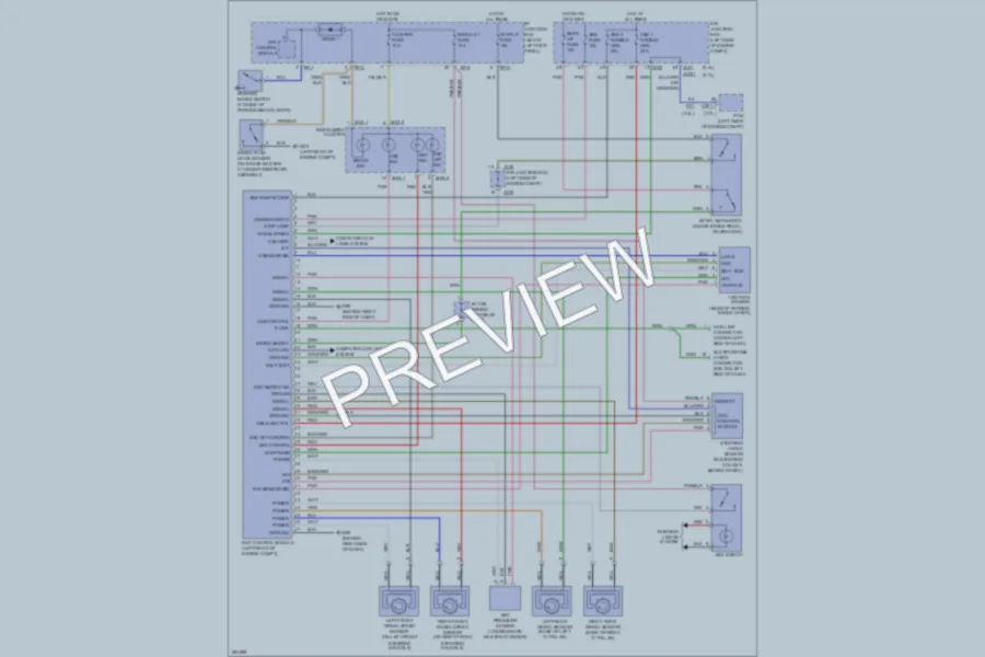 2008 Kia Optima Anti Lock Brakes wiring diagram preview