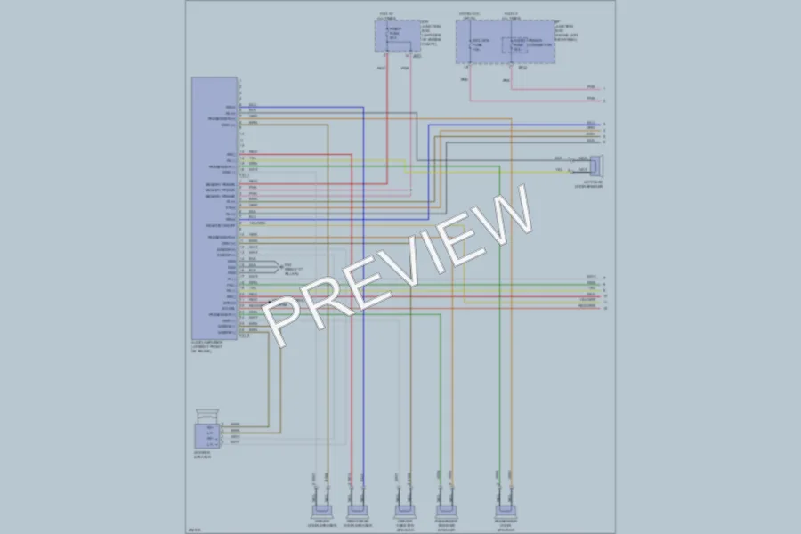 2008 Kia Optima Radio wiring diagram preview