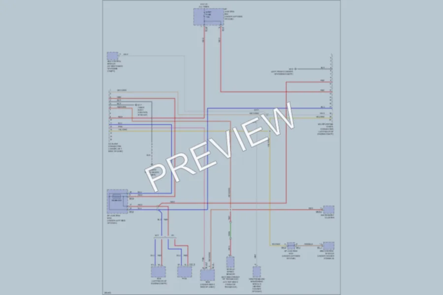 2008 Kia Rio5 Computer Data Lines wiring diagram preview