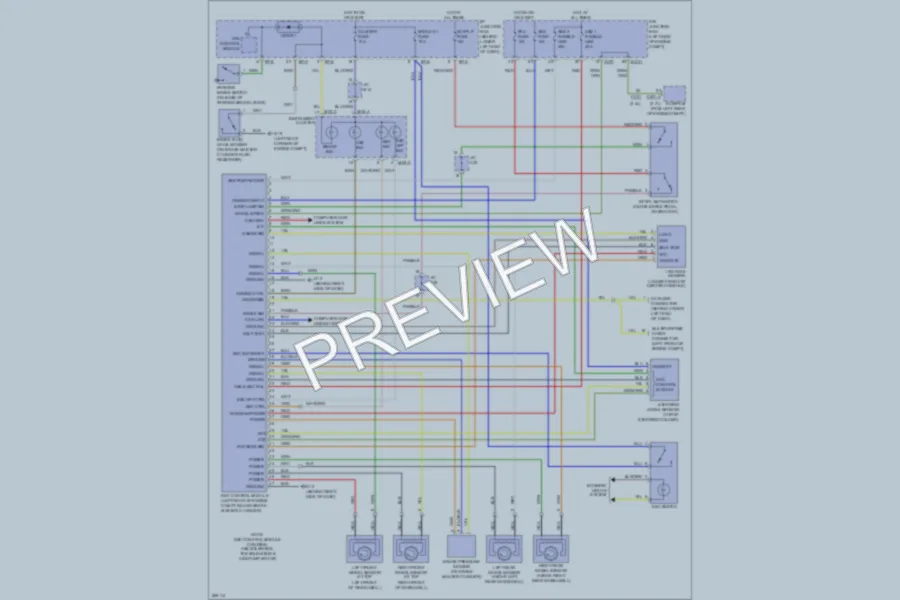 2008 Kia Rondo Anti Lock Brakes wiring diagram preview