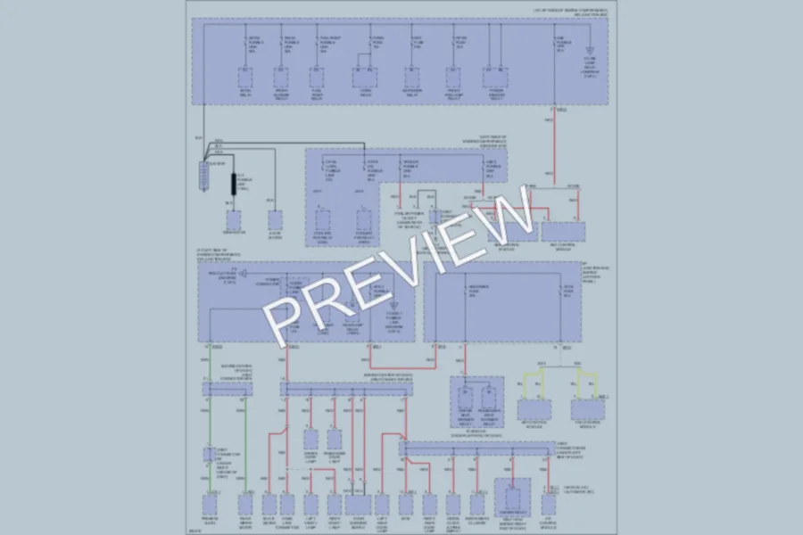 2008 Kia Sorento Power Distribution wiring diagram preview