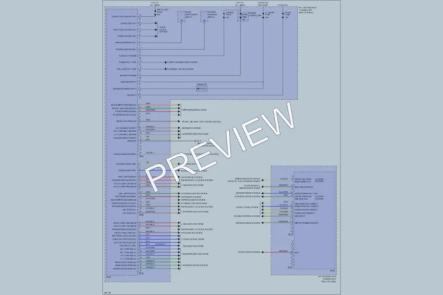2008 Kia Spectra Body Control Modules wiring diagram preview