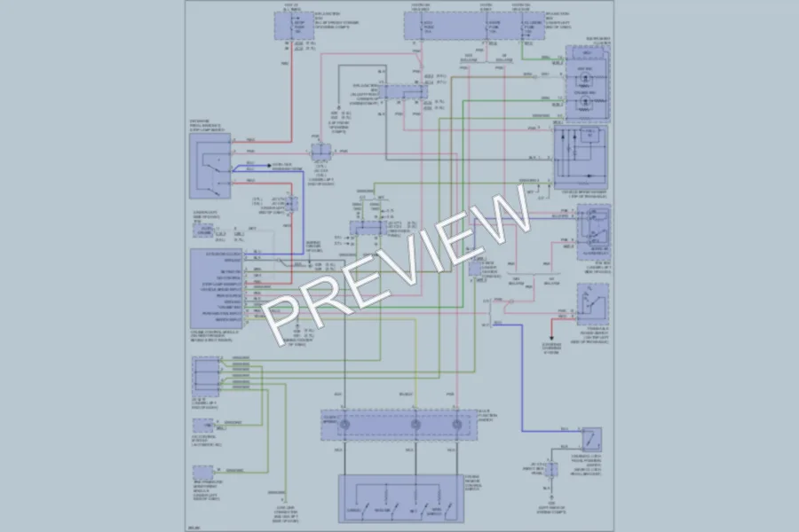 2008 Kia Sportage Cruise Control wiring diagram preview