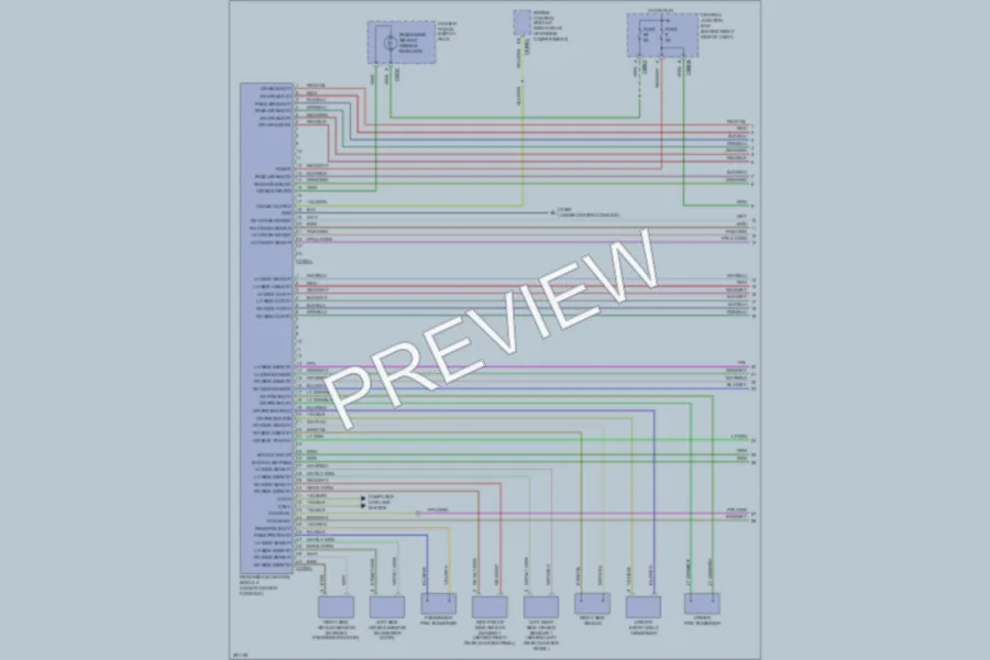 2008 LandRover LR3 Supplemental Restraints wiring diagram preview