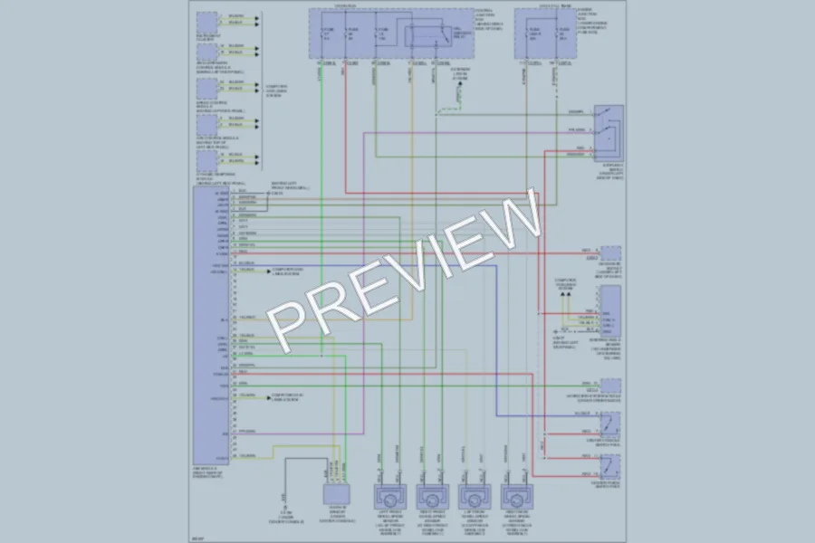 2008 LandRover RangeRoverSport Anti Lock Brakes wiring diagram preview