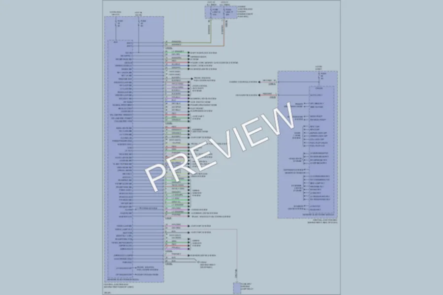 2008 LandRover RangeRoverSport Body Control Modules wiring diagram preview