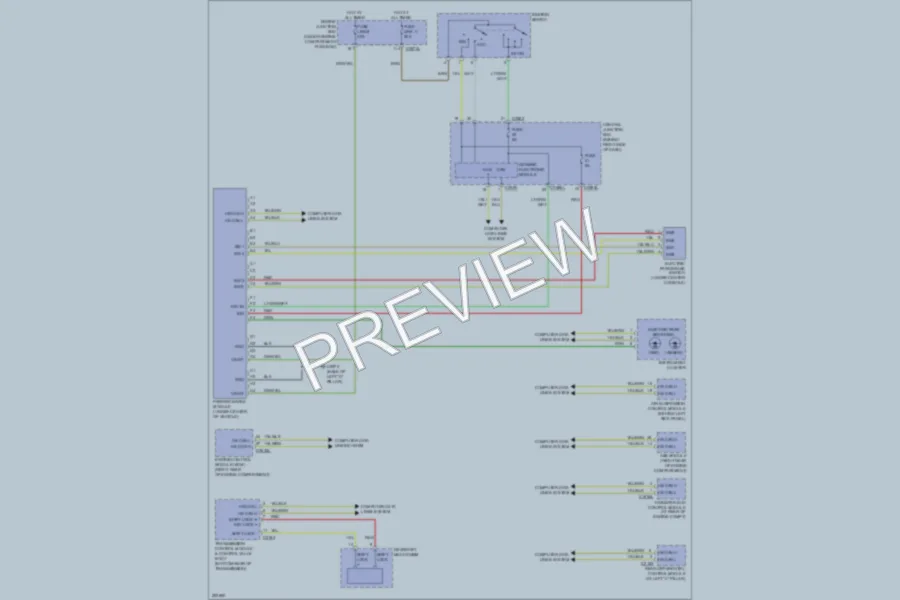 2008 LandRover RangeRoverSport Shift Interlock wiring diagram preview