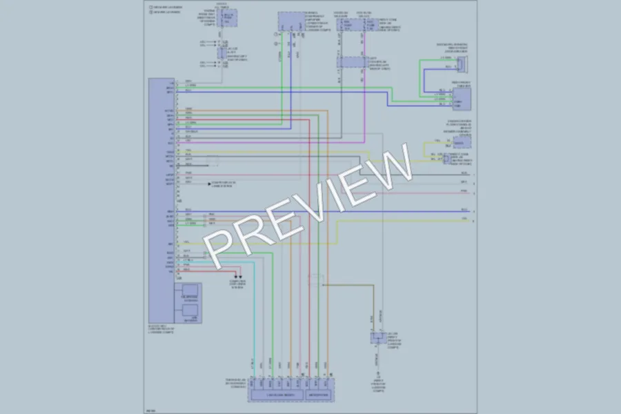 2008 Lexus GS350 Navigation wiring diagram preview