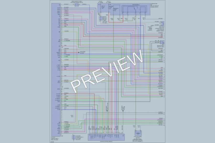 2008 Lexus GX470 Air Conditioning wiring diagram preview