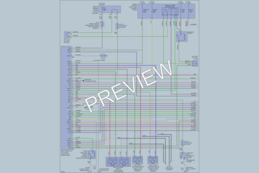 2008 Lexus GX470 Anti Lock Brakes wiring diagram preview