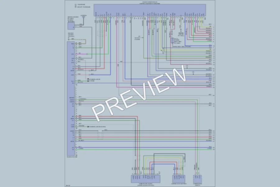2008 Lexus GX470 Radio wiring diagram preview