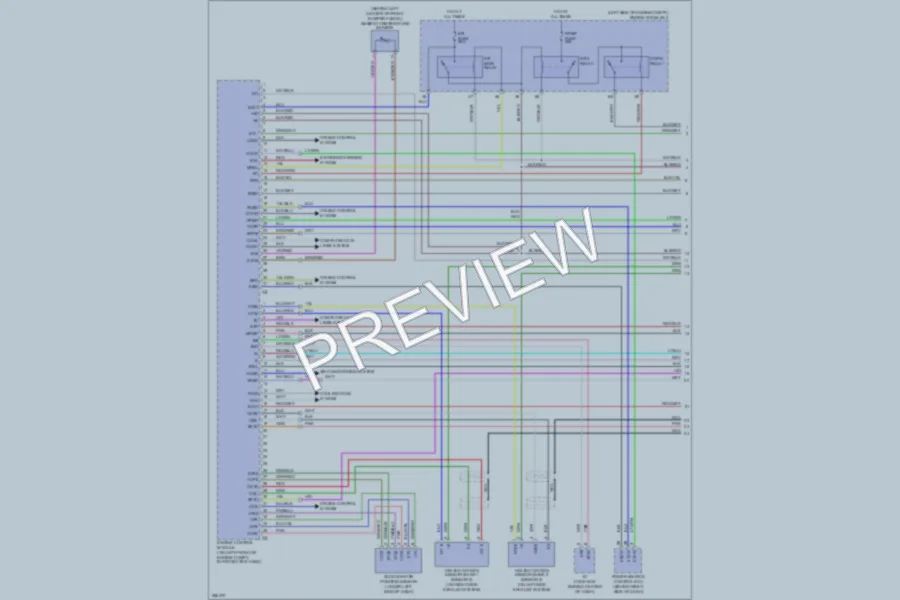 2008 Lexus IS350 Engine Performance wiring diagram preview