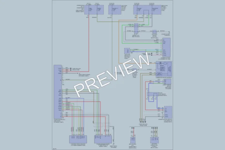 2008 Lexus ISF Electronic Power Steering wiring diagram preview