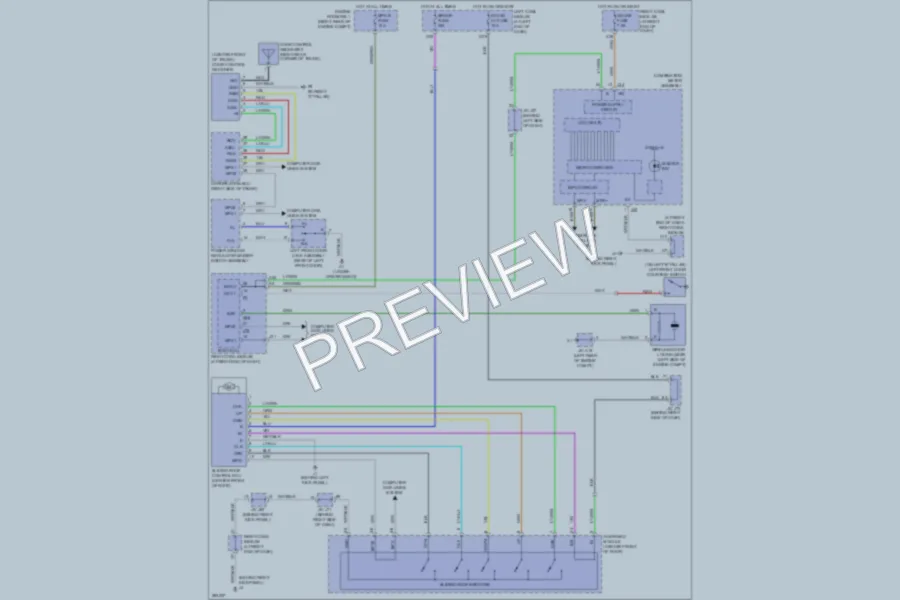 2008 Lexus ISF Power Top Sunroof wiring diagram preview